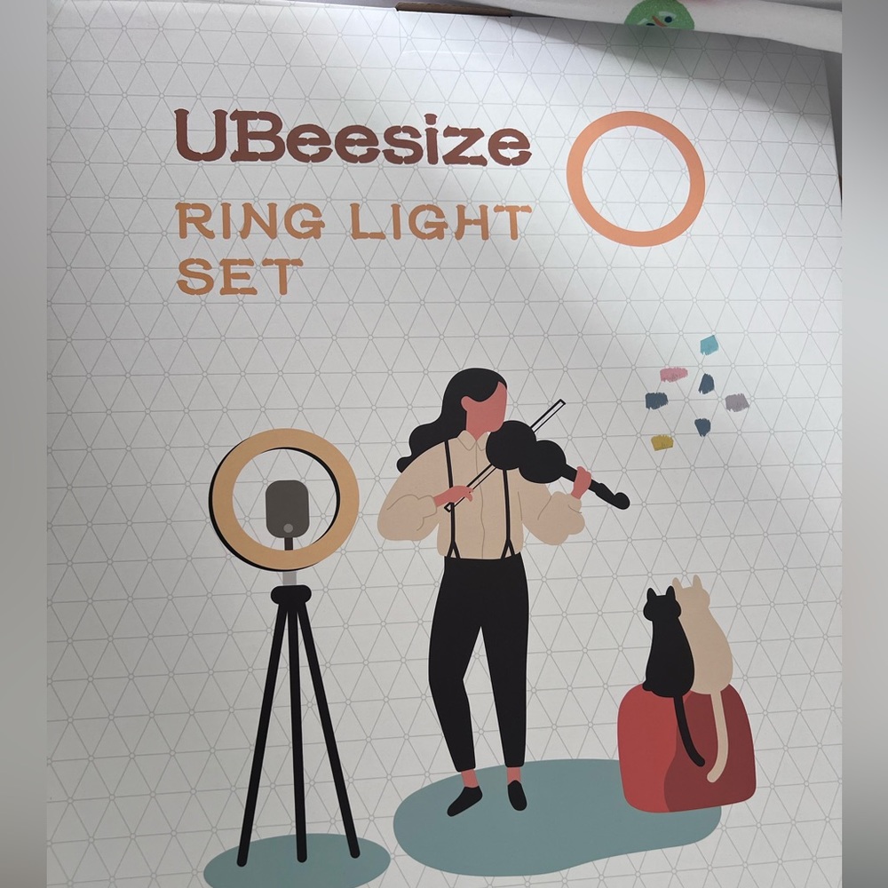 UBeesize 12" Ring Light Set